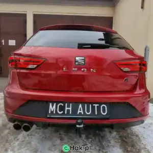 2 montaż haka seat leon st fr