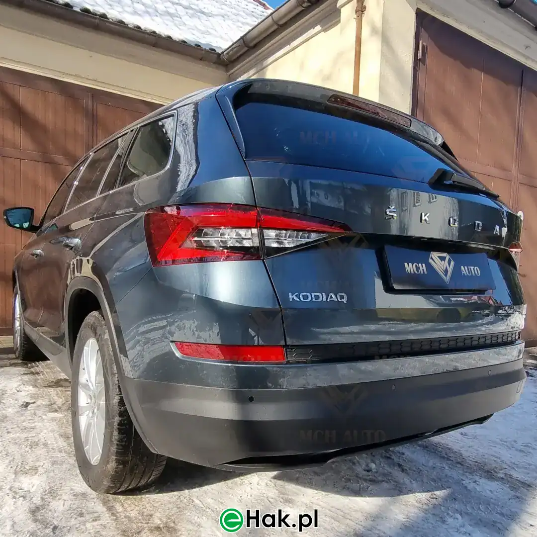 2 montaż haka skoda kodiaq