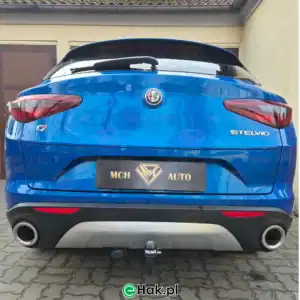 3 montaż haka holowniczego alfa romeo stelvio q4