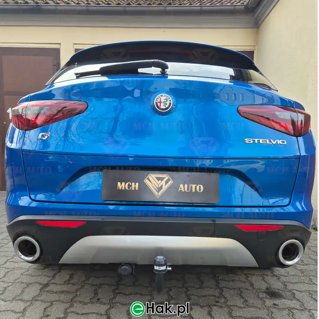 3 montaż haka holowniczego alfa romeo stelvio q4