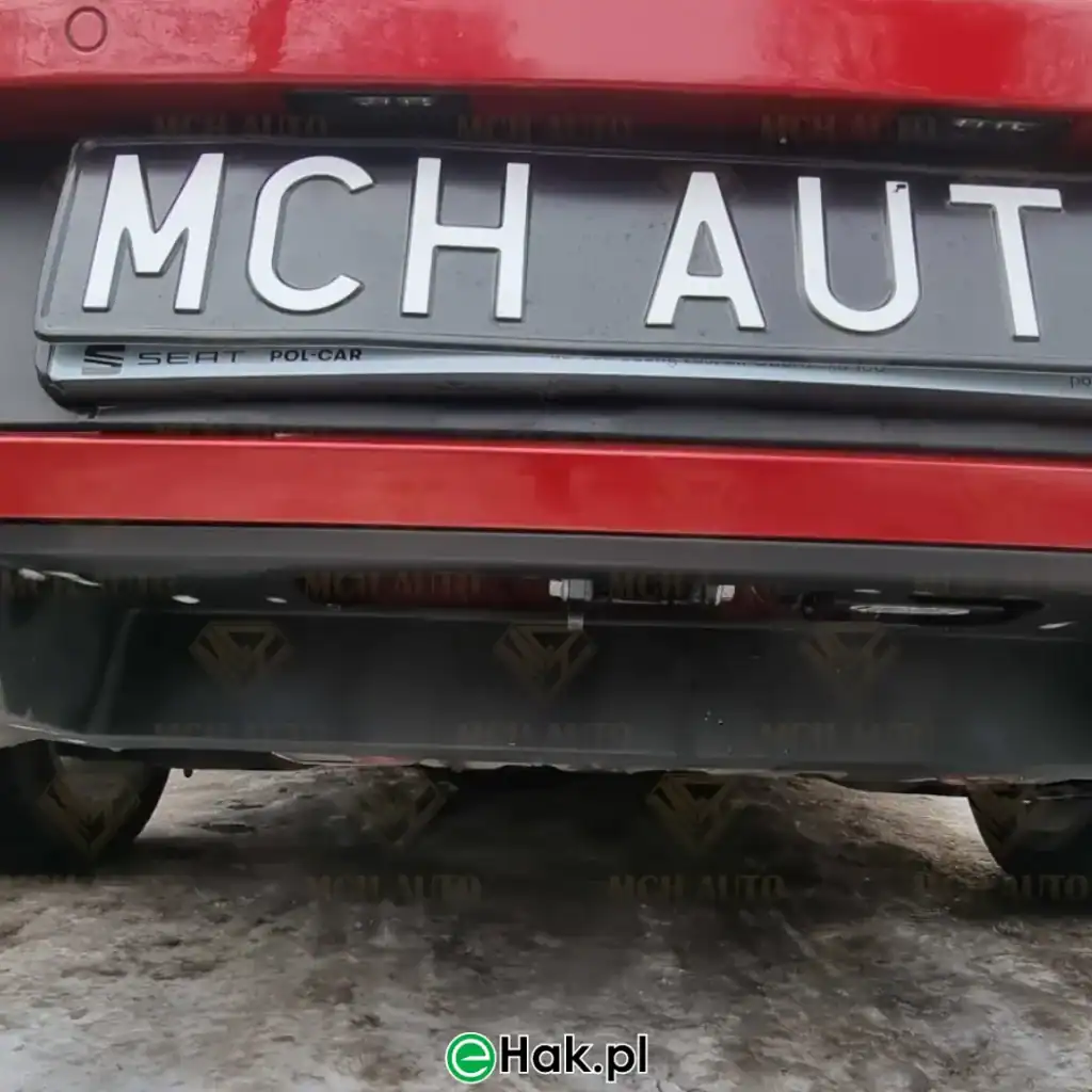 3 montaż haka holowniczego seat leon st fr