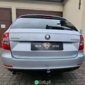 3 montaż haka holowniczego skoda octavia iii