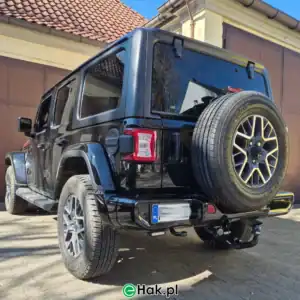 3 montaż haka jeep wrangler sahara