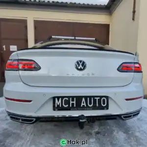 4 montaż haka holowniczego vw arteon