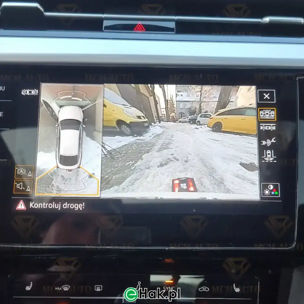 montaż haka holowniczego vw arteon