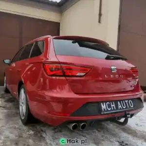 montaż haka seat leon st fr