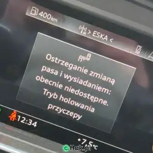 1 montaż haka holowniczego audi a8 d5
