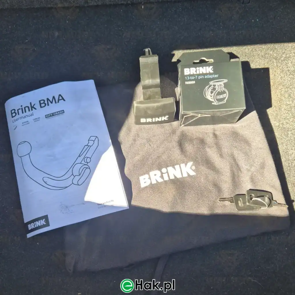 1 montaż haka holowniczego suzuki swift