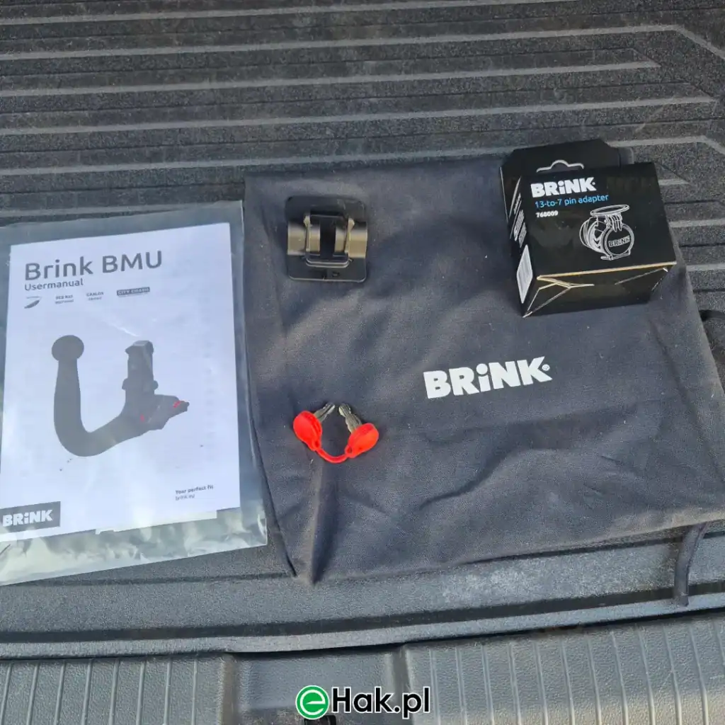 1 montaż haka holowniczego vw t-roc