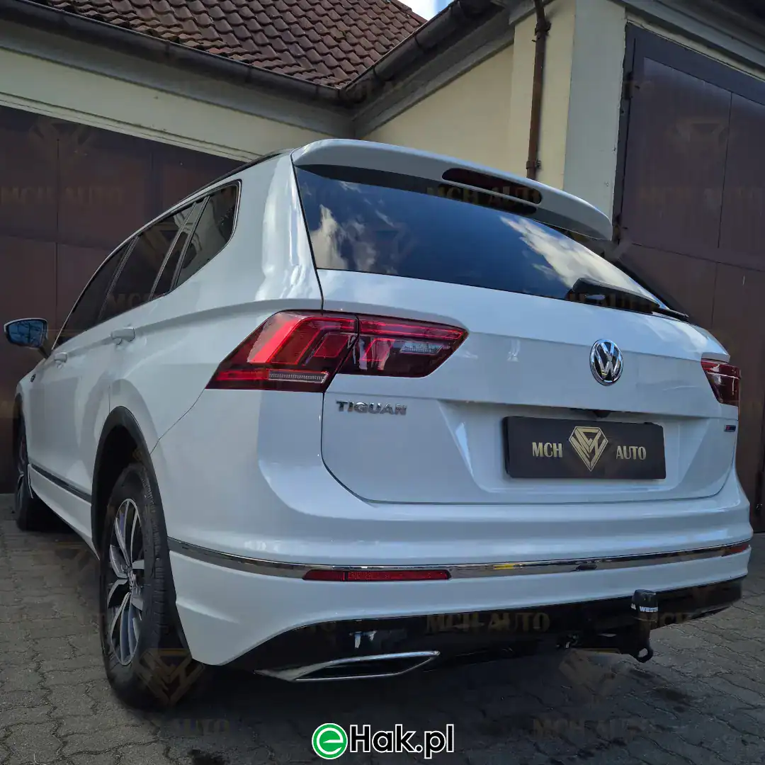 1 montaż haka vw tiguan ii usa