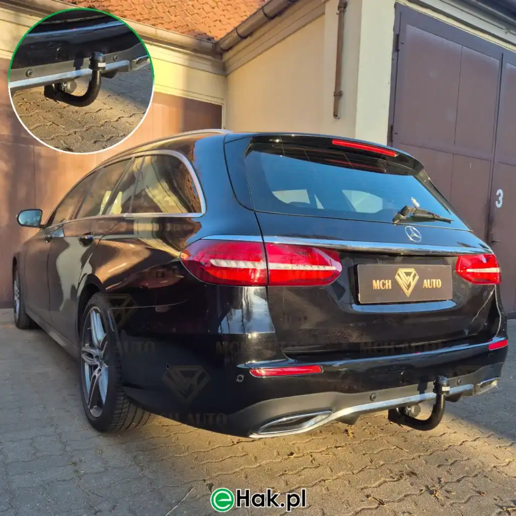 11 montaż haka holowniczego mercedes klasa e w213