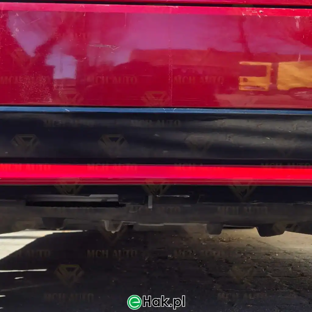 2 montaż haka holowniczego toyota corolla e21 estate