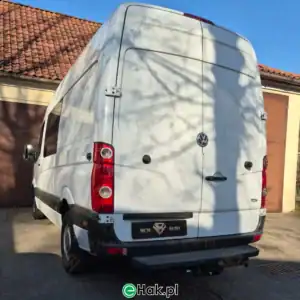 2 montaż haka holowniczego vw crafter