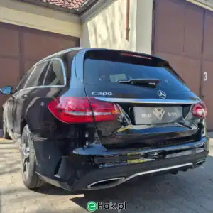 2 montaż haka mercedes c w205