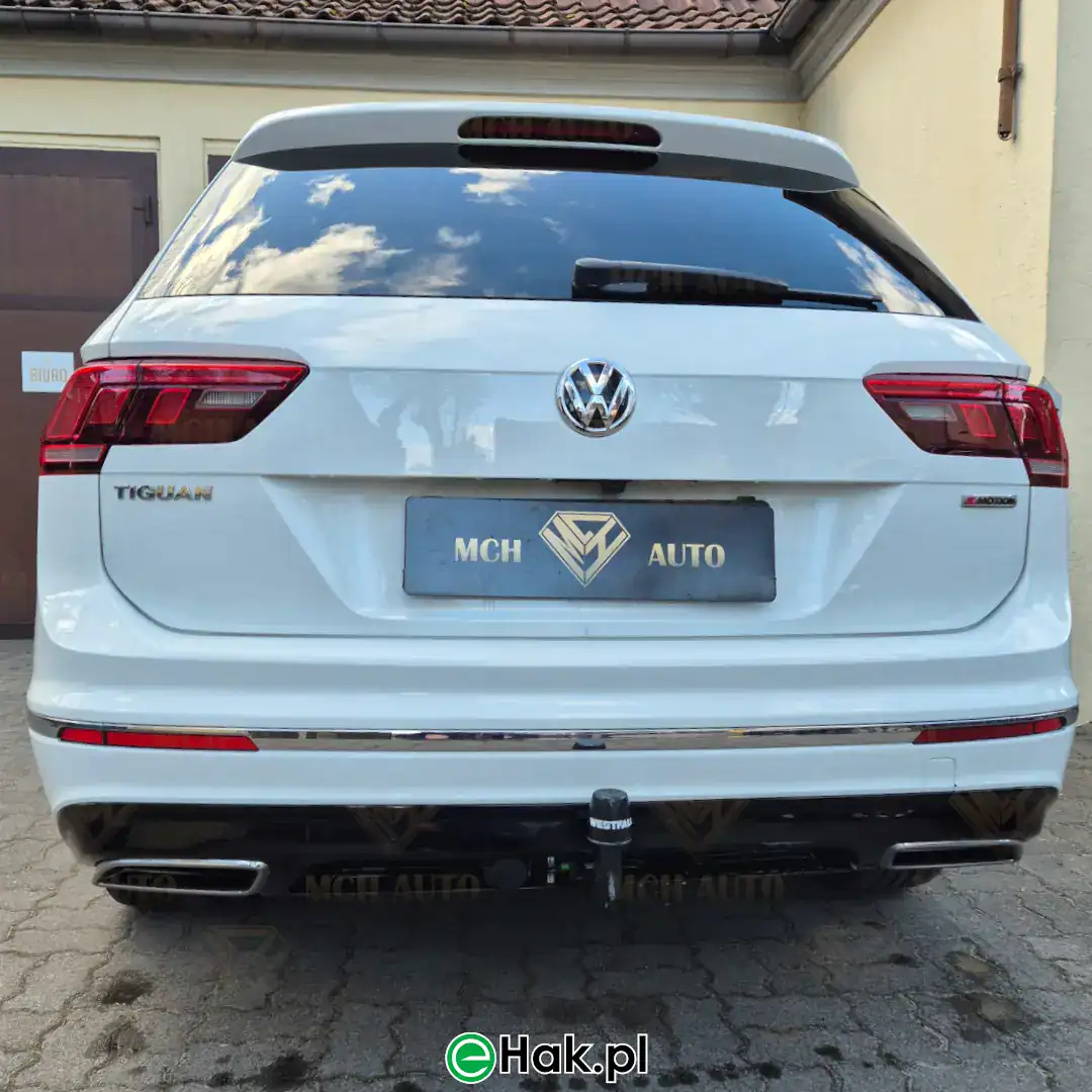 3 montaż haka holowniczego vw tiguan ii usa