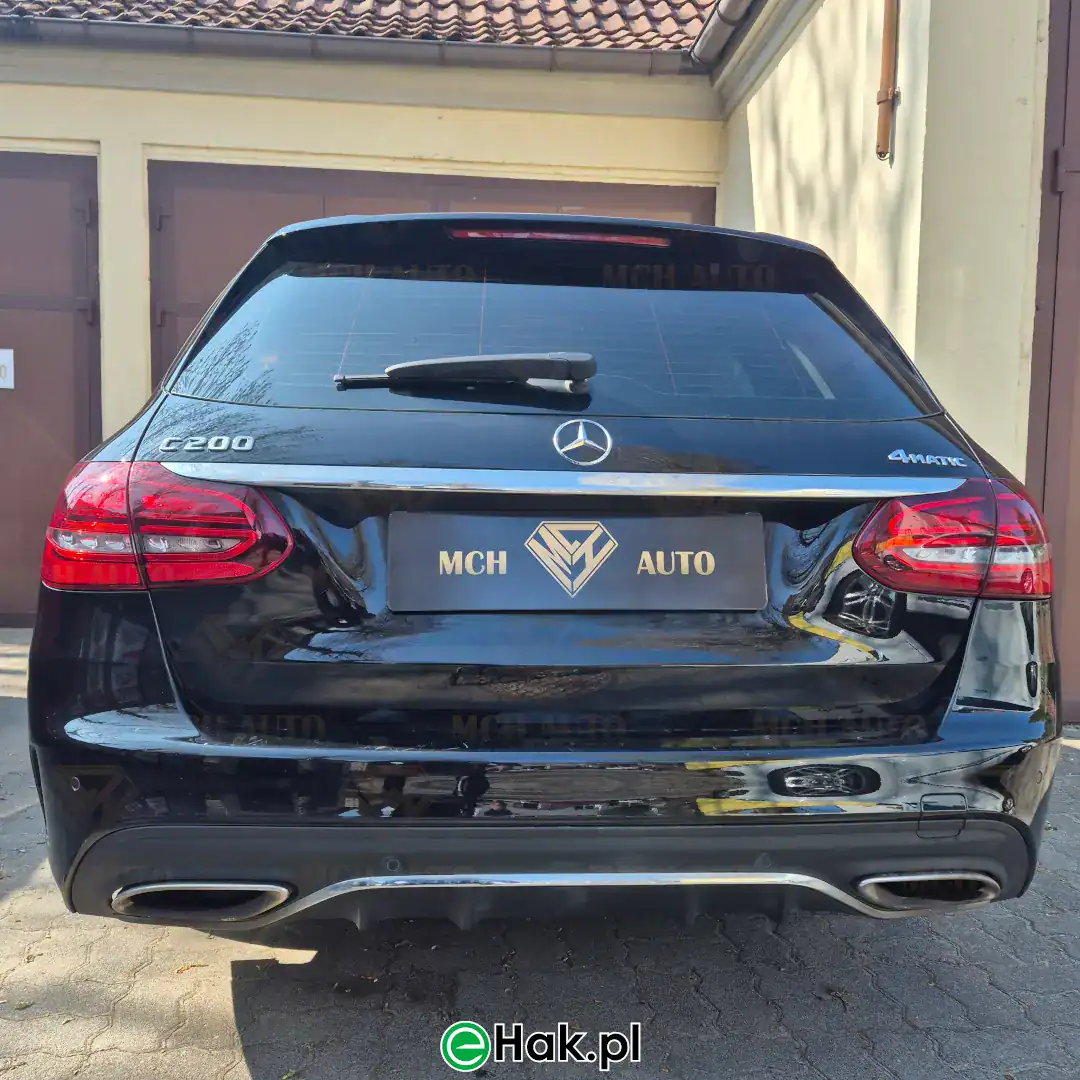 3 montaż haka mercedes c w205