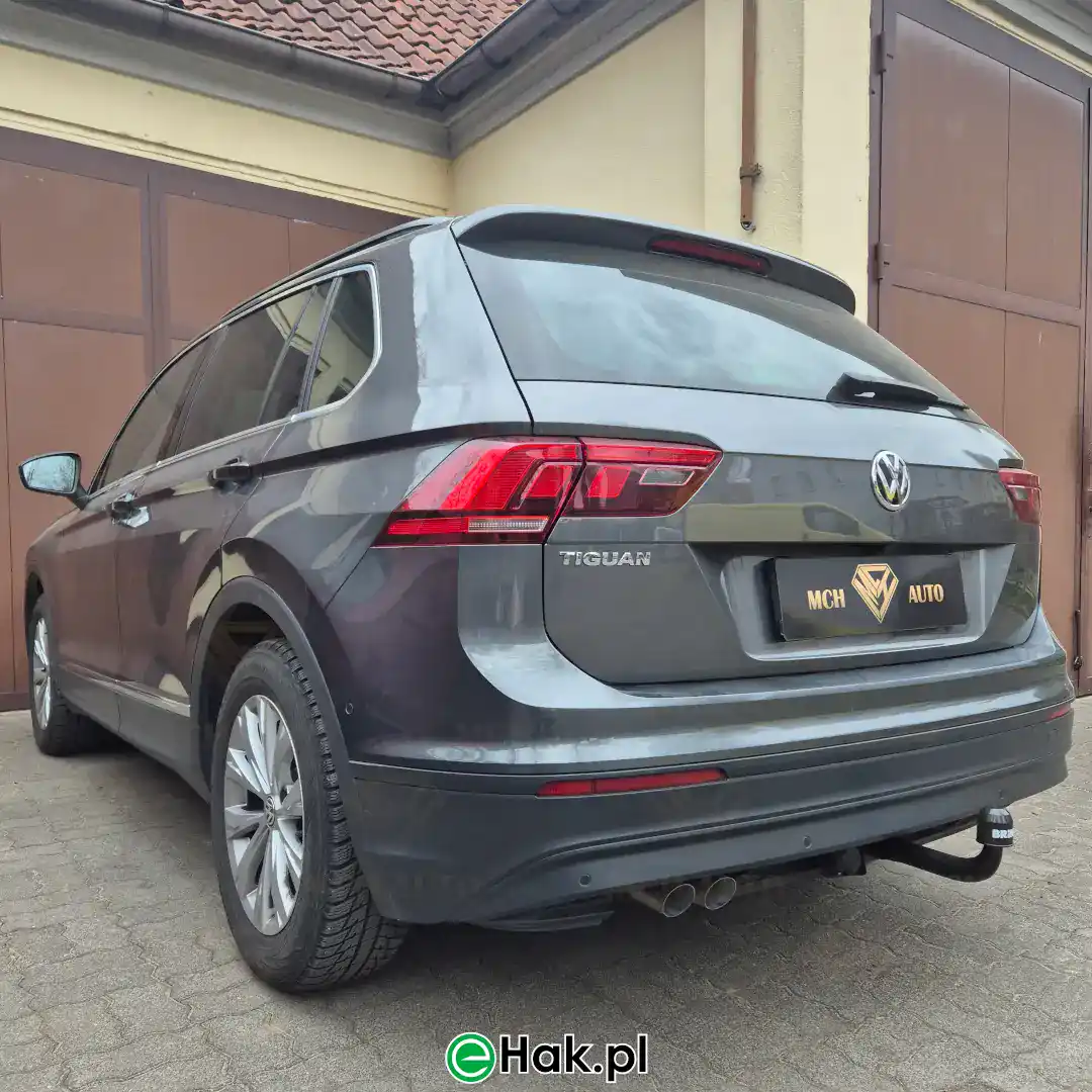 3 montaż haka vw tiguan 2