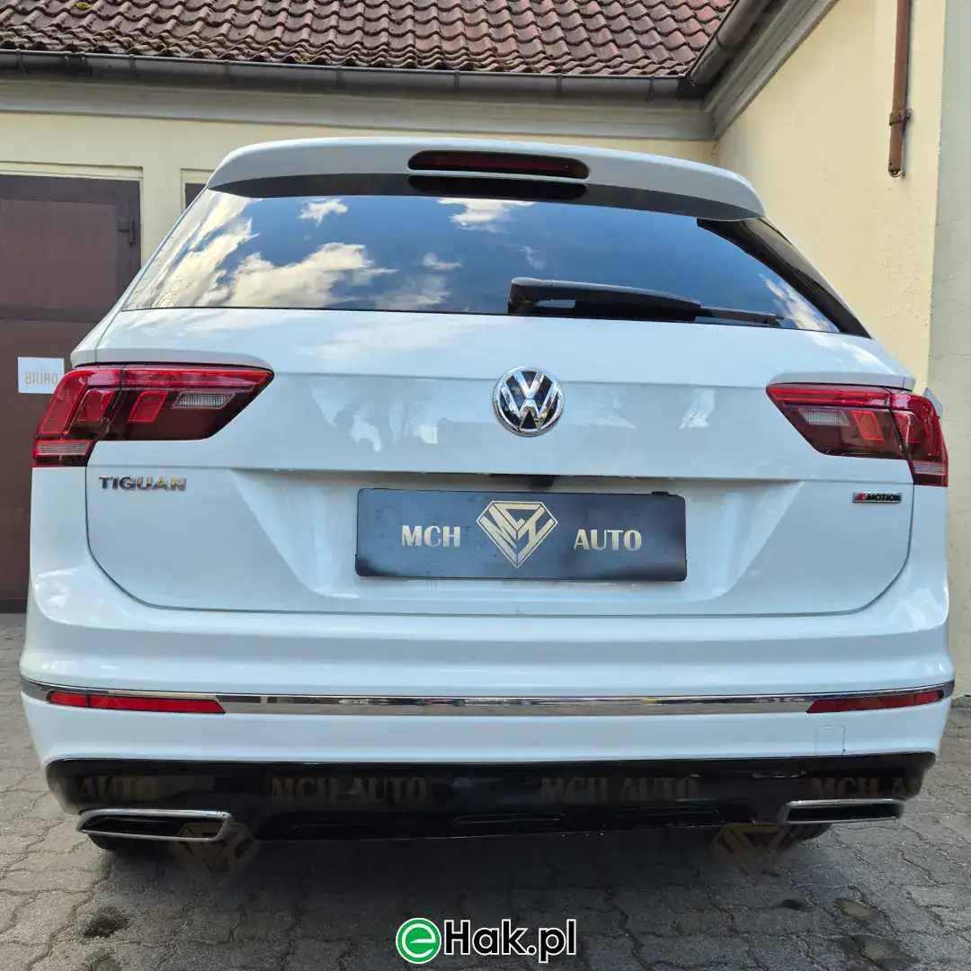 3 montaż haka vw tiguan ii usa