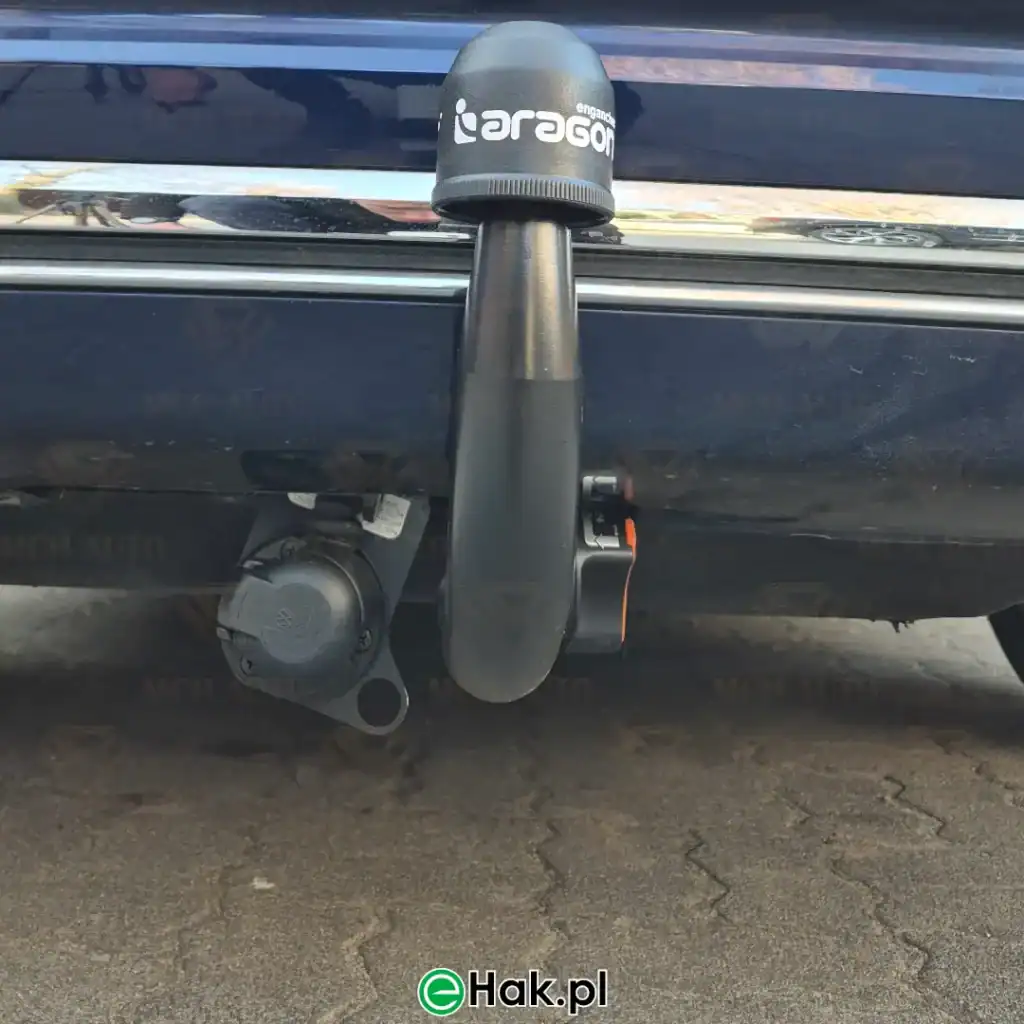 5 montaż haka holowniczego audi a8 d5