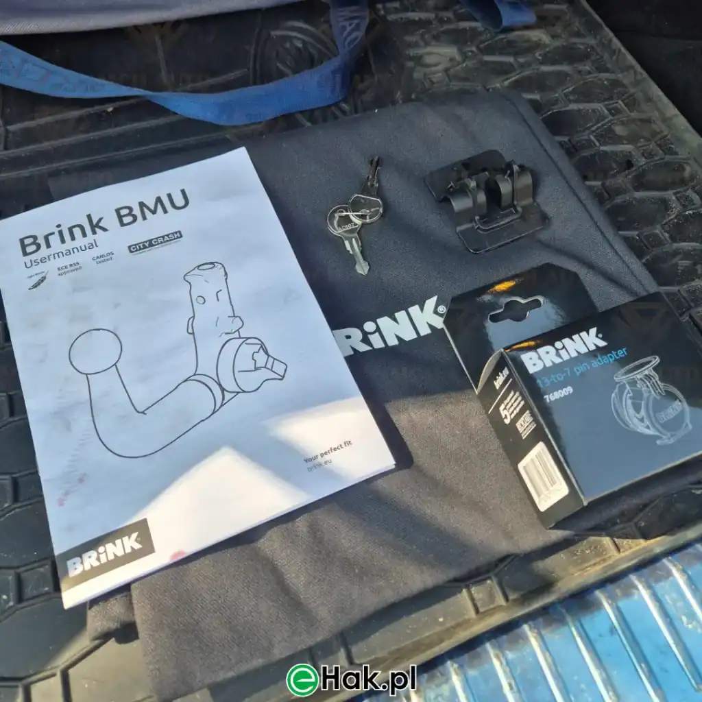 montaż haka holowniczego mercedes c w205