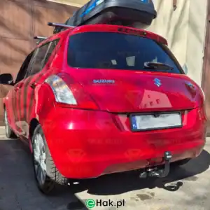 montaż haka suzuki swift