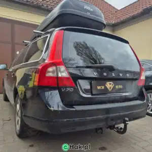 montaż haka volvo v70