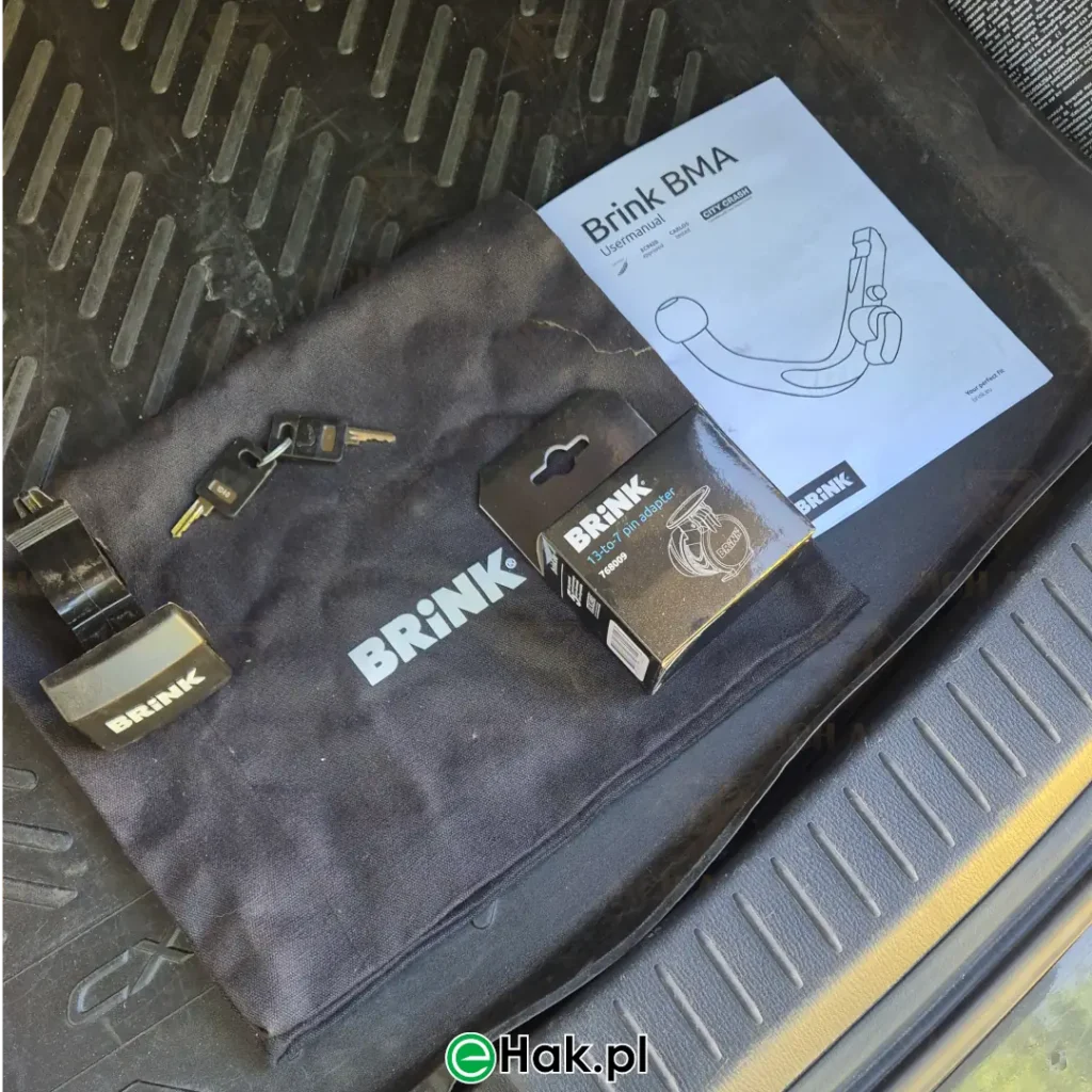 1 montaż haka holowniczego mazda cx5