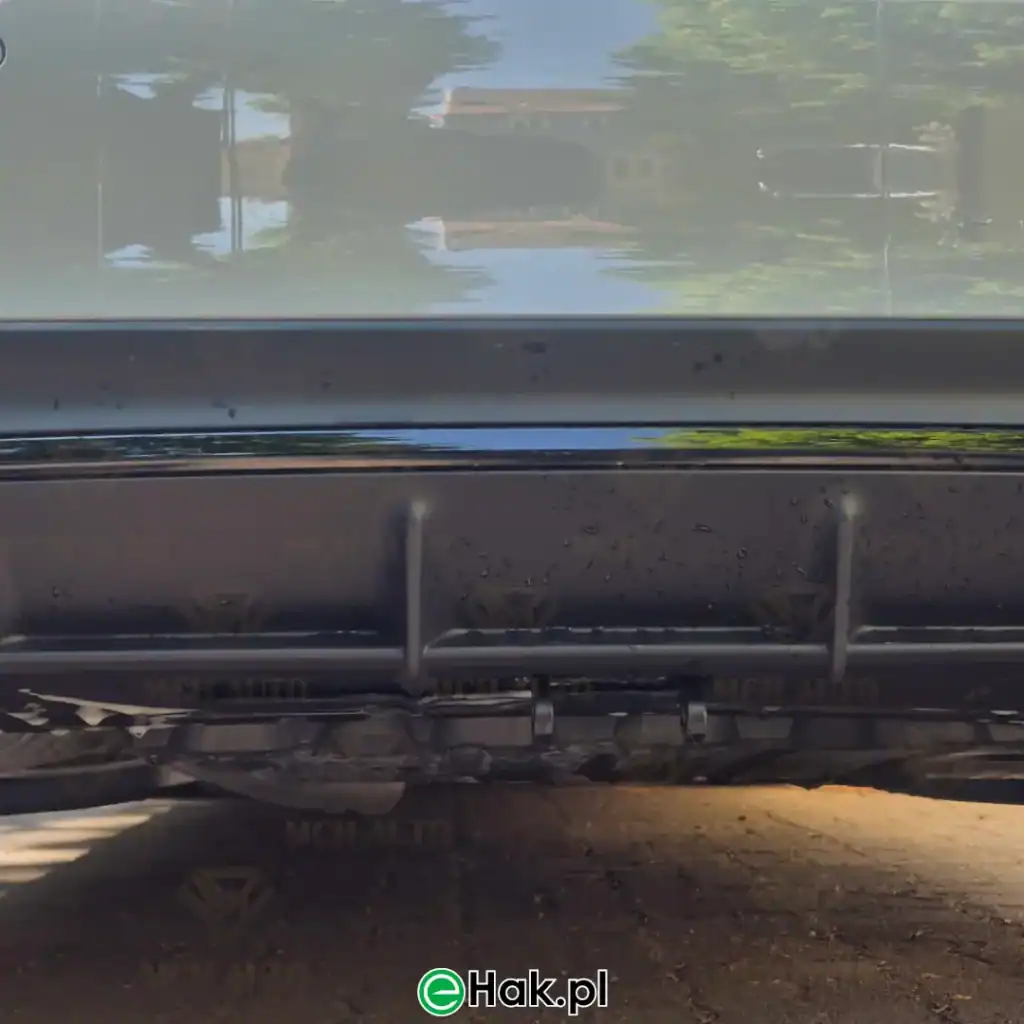 1 montaż  holowniczego mercedes e w214