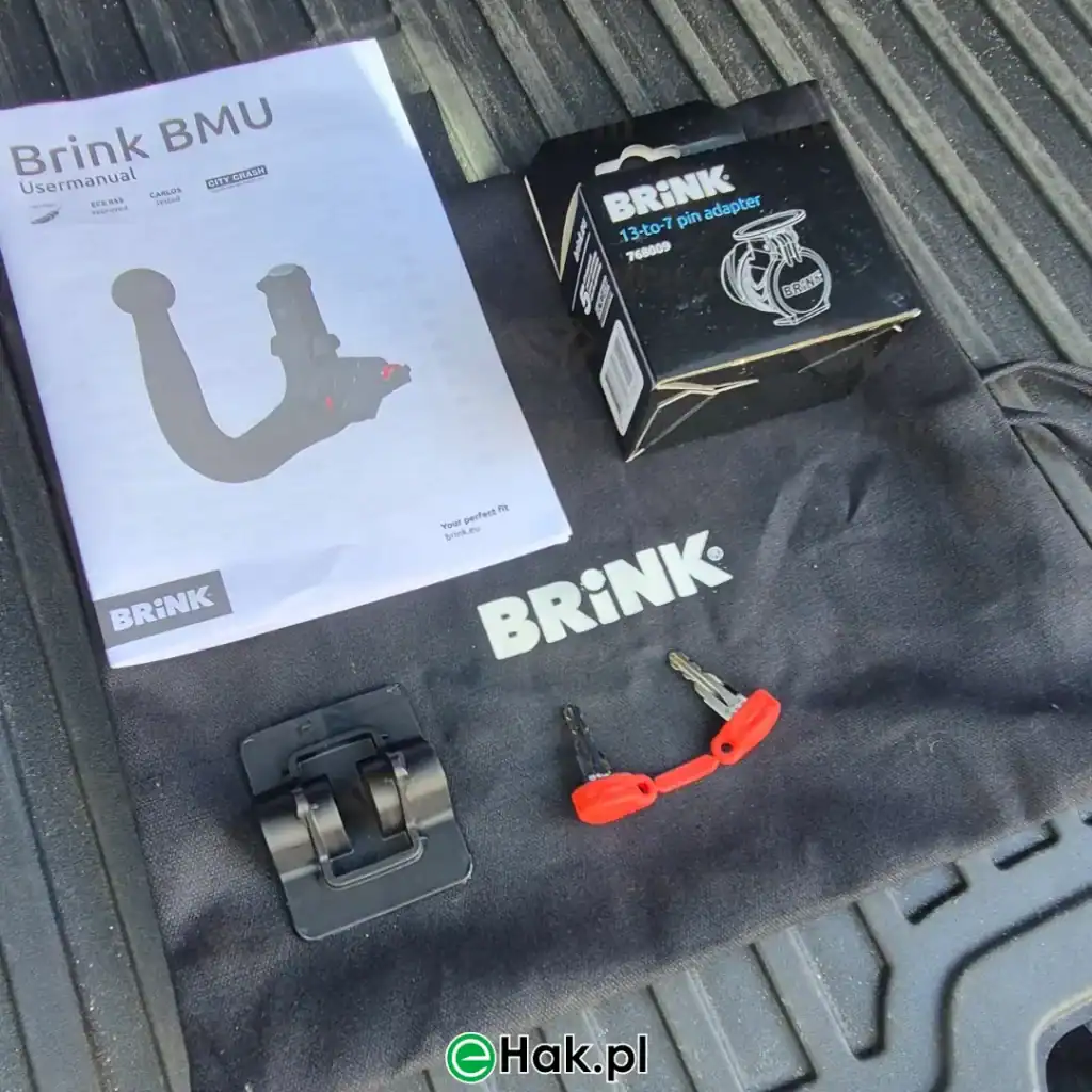 1 montaż haka holowniczego volvo xc60 ii