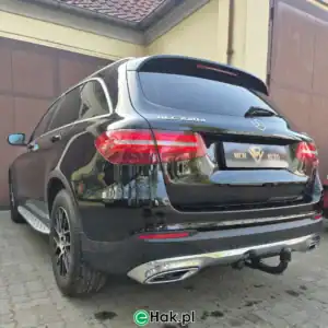 1 montaż haka mercedes glc