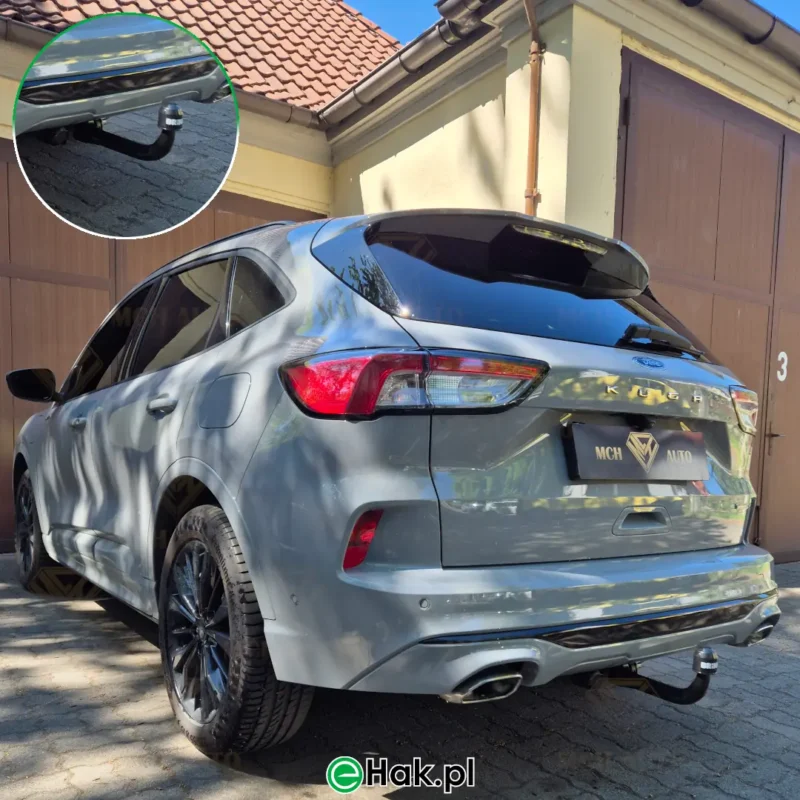 11 montaż haka holowniczego ford kuga 3 st-line