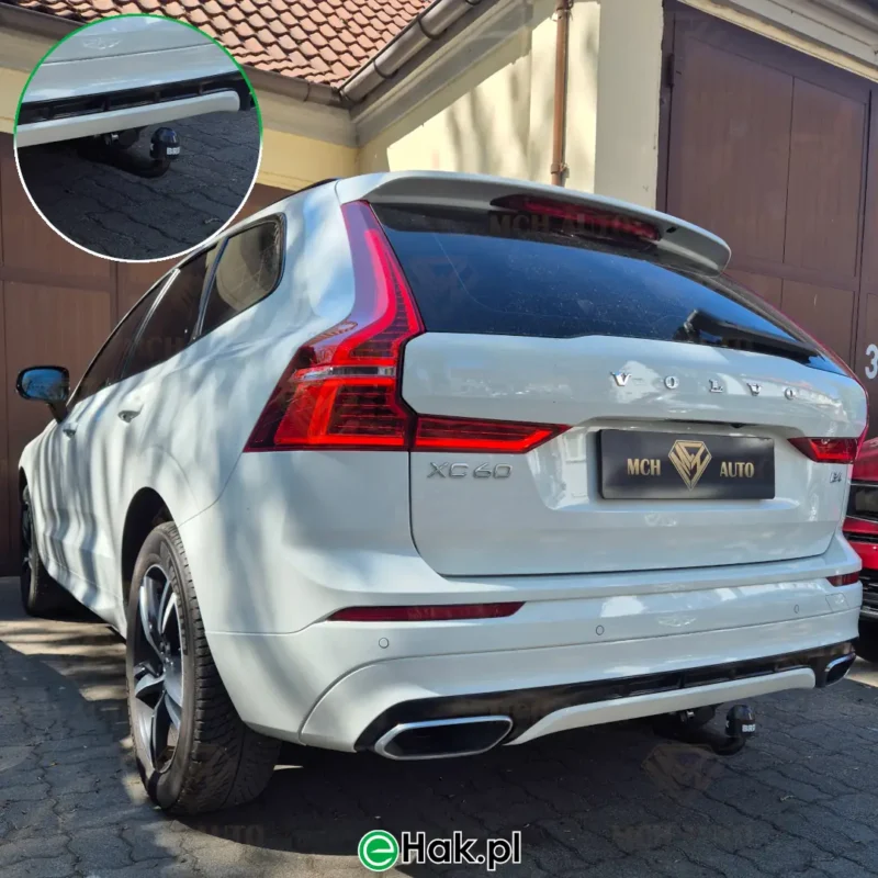 11 montaż haka holowniczego volvo xc60 ii
