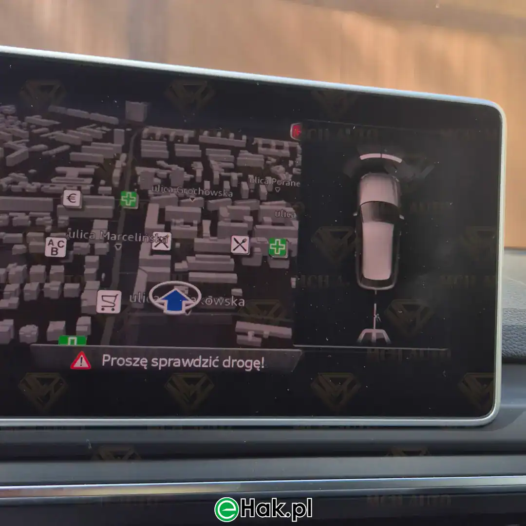 1111 montaż haka audi a4b9