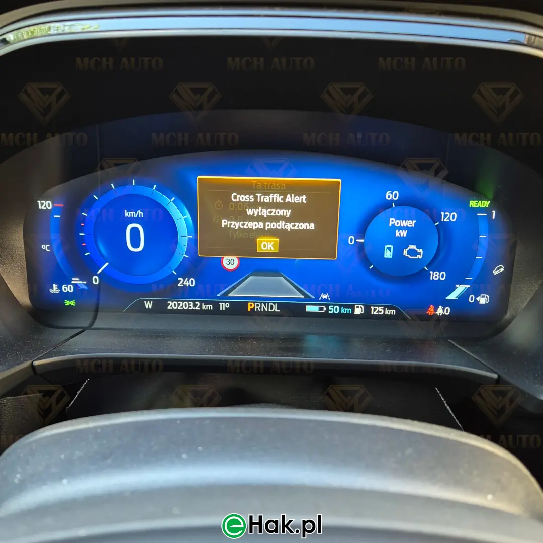 2 montaż haka holowniczego ford kuga 3 st-line