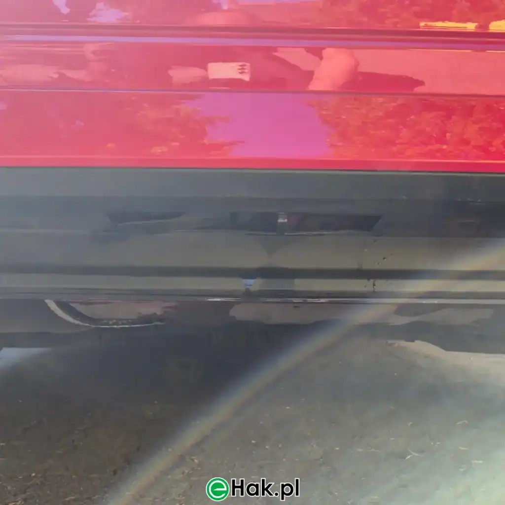 2 montaż haka holowniczego skoda octavia