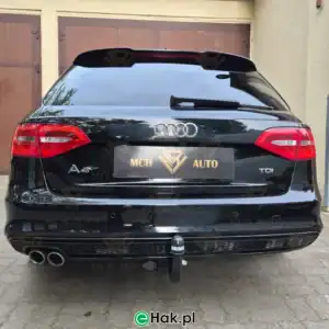 4 audi a4 b8 montaż haka holowniczego