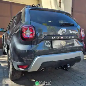 4 montaż haka holowniczego dacia duster ii