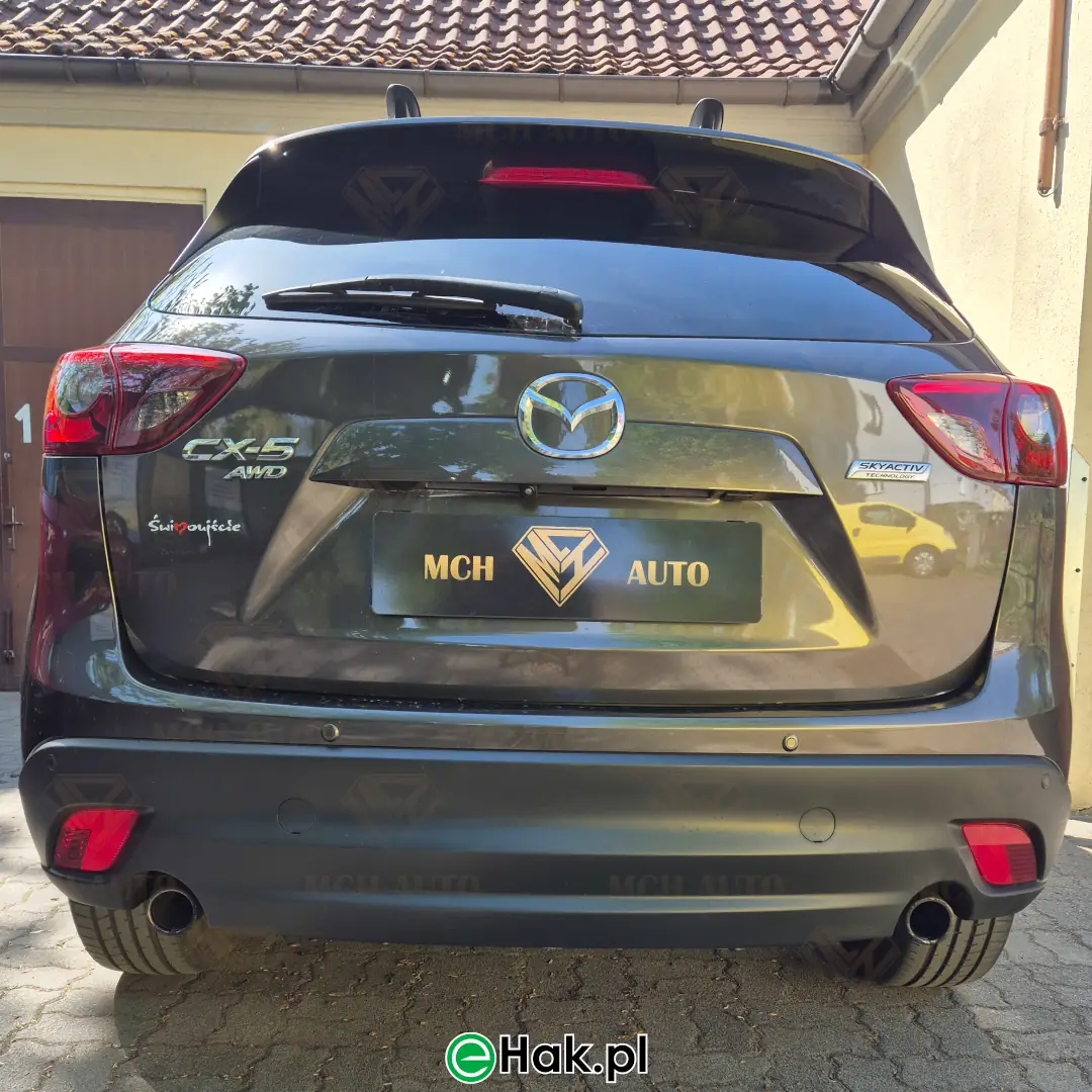 5 montaż haka holowniczego mazda cx5