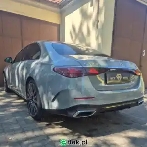 5 montaż haka holowniczego mercedes e w214