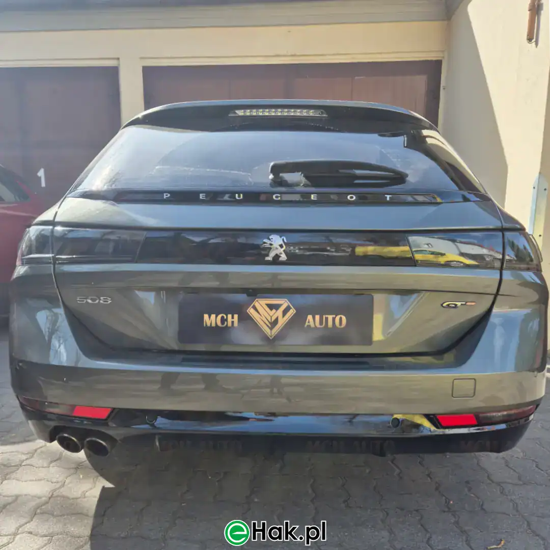 5 montaż haka holowniczego peugeot 508 ii gt line