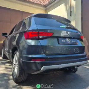 5 montaż haka holowniczego seat ateca