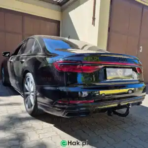 6 montaż haka holowniczego audi a8