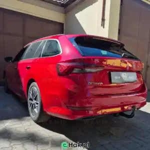 7 montaż haka holowniczego skoda octavia