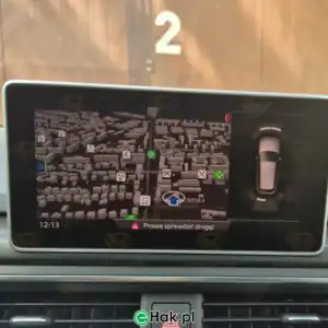 montaż haka holowniczego audi a4b9