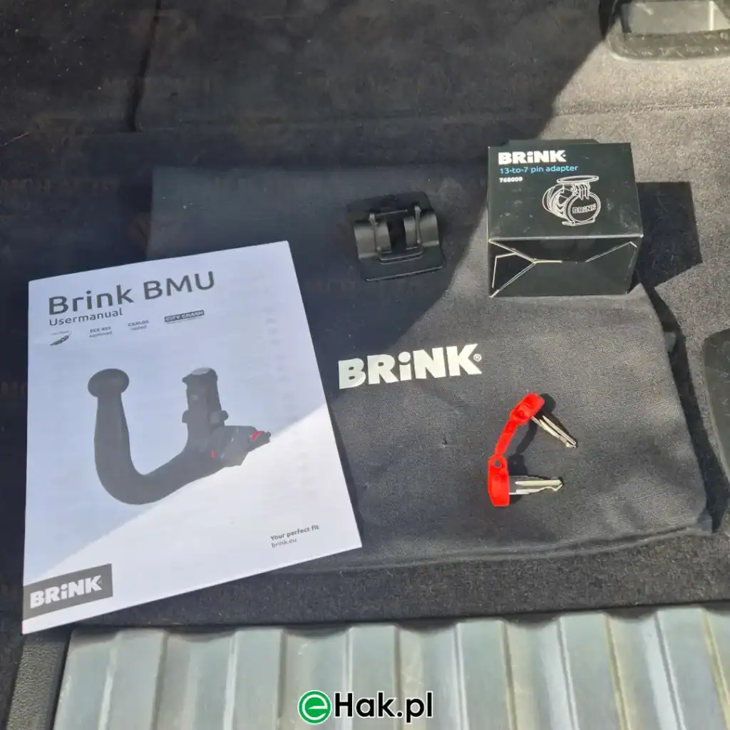 montaż haka holowniczego bmw 3 g21 touring