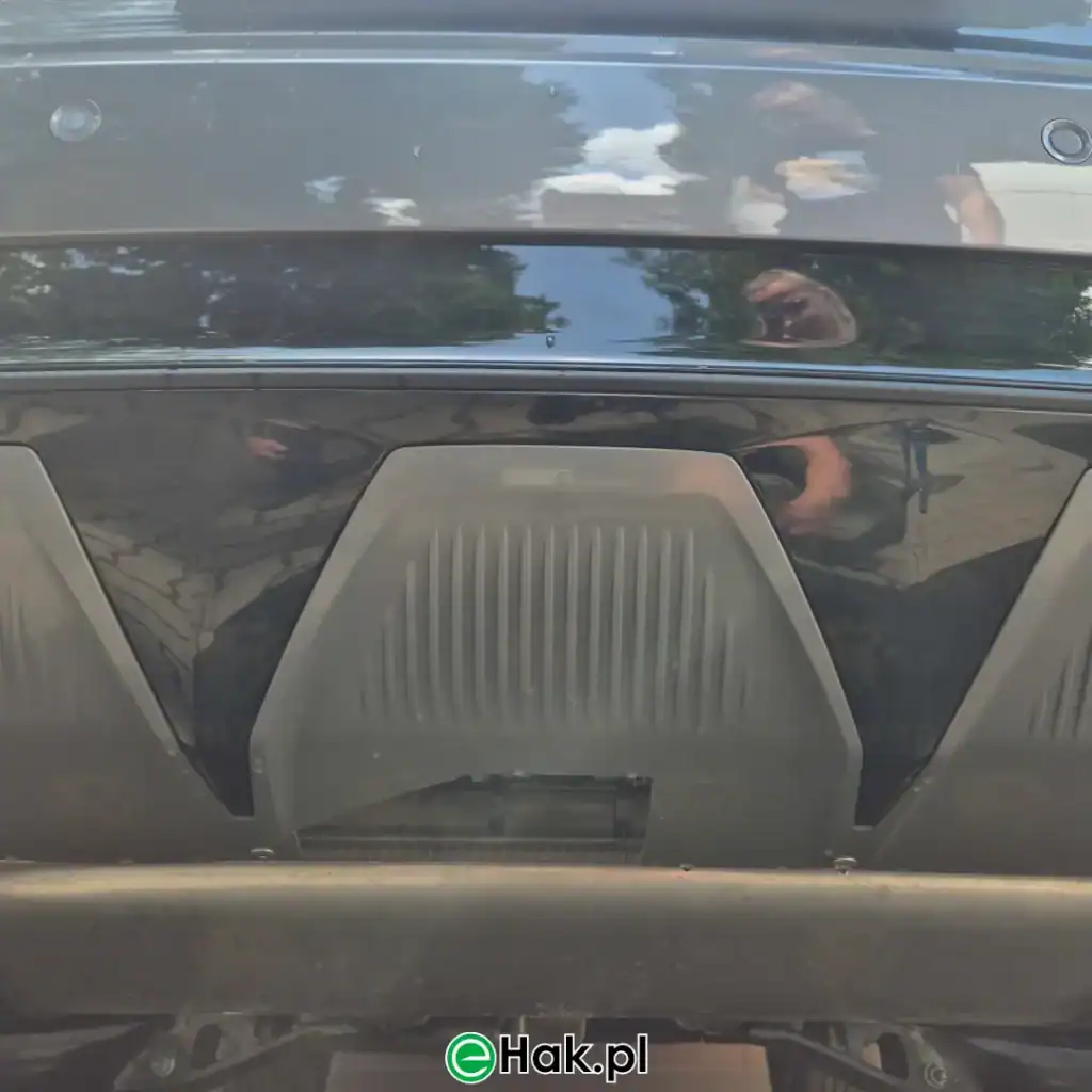 1 montaż haka holowniczego mg hs ii