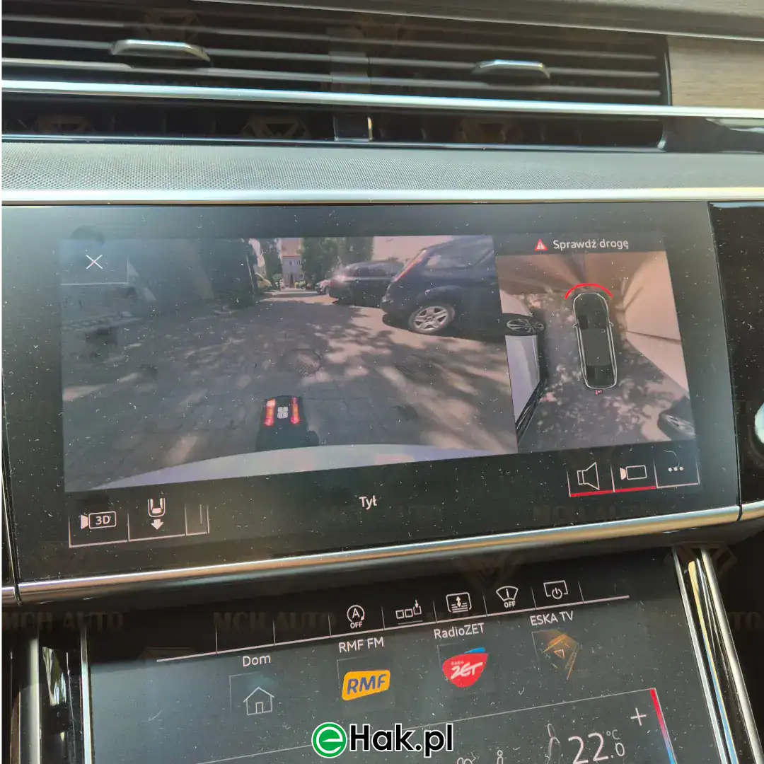 10 montaż haka holowniczego audi a8 d5