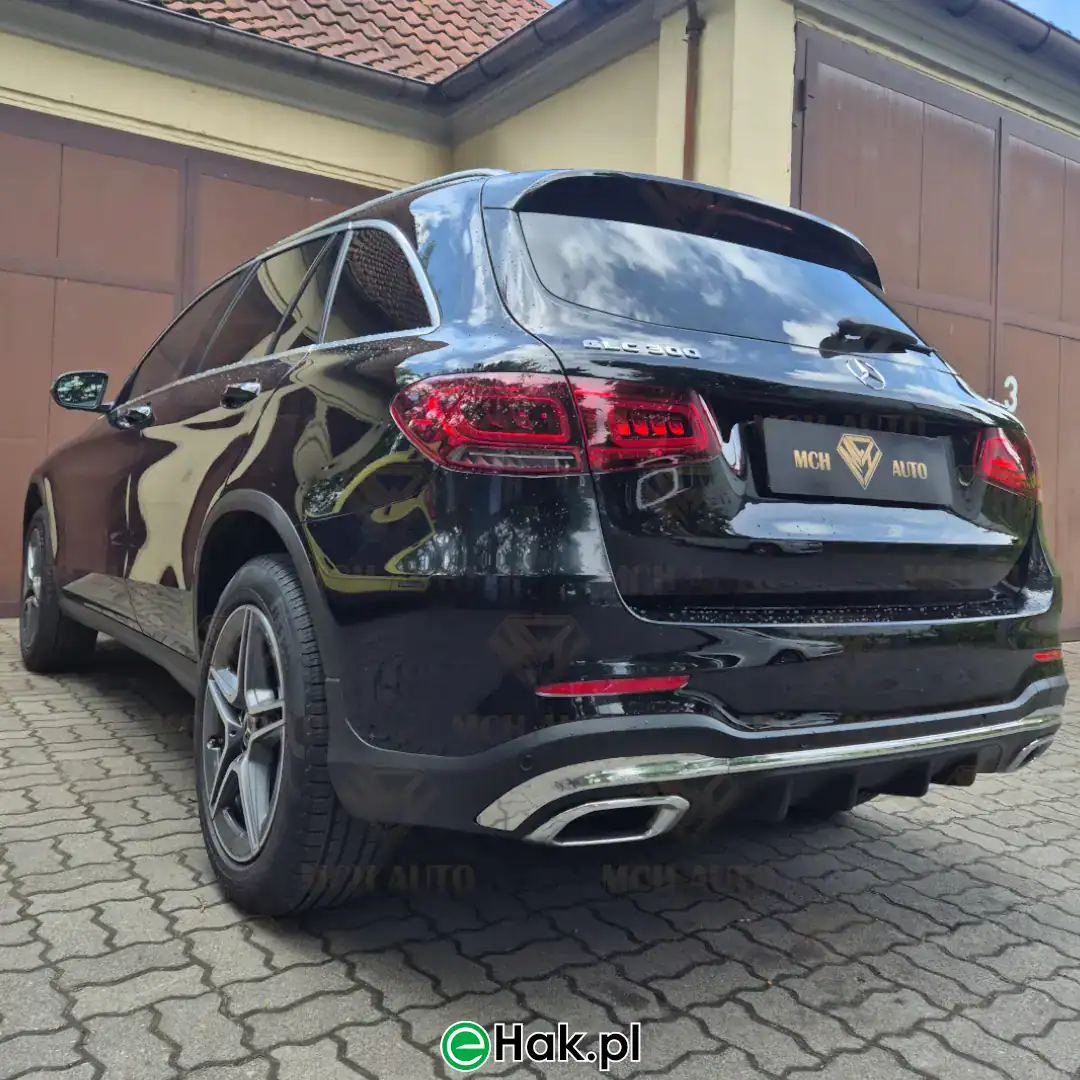 10 montaż haka holowniczego mercedes glc x253 amg