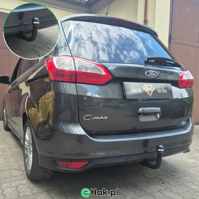 11 montaż haka holowniczego ford c-max