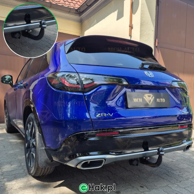 11 montaż haka holowniczego honda zr-v